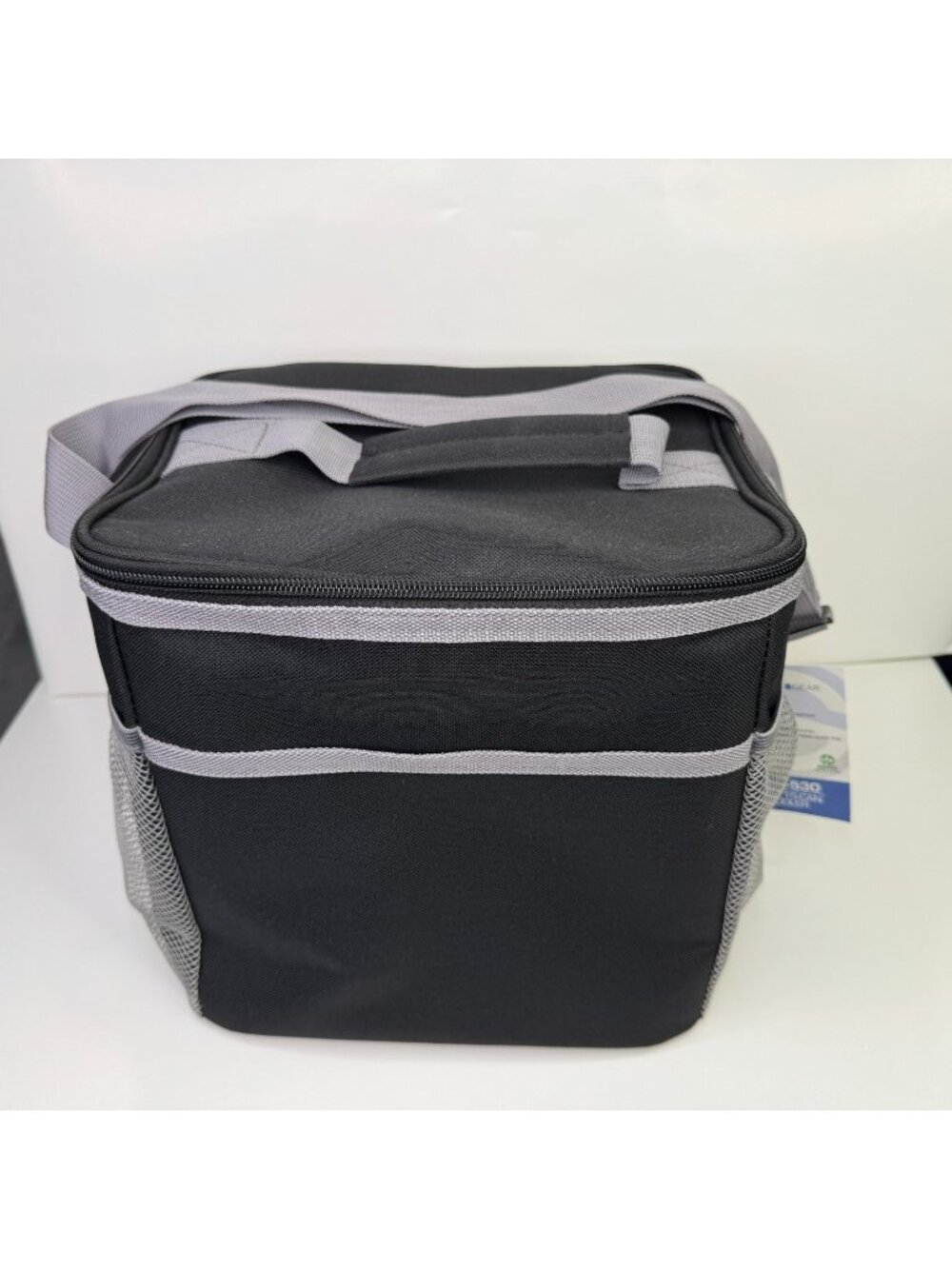Seville Gear Insulated Cooler Bag 15 Can Lunch Box Tote CCR-530 Black w/ Pockets